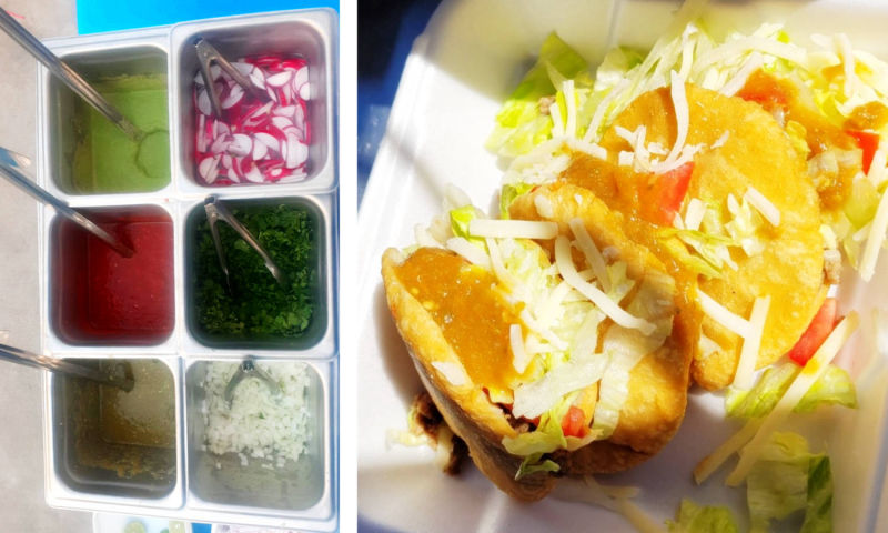 Taco-aoke Fresh Salsas and Gorditas